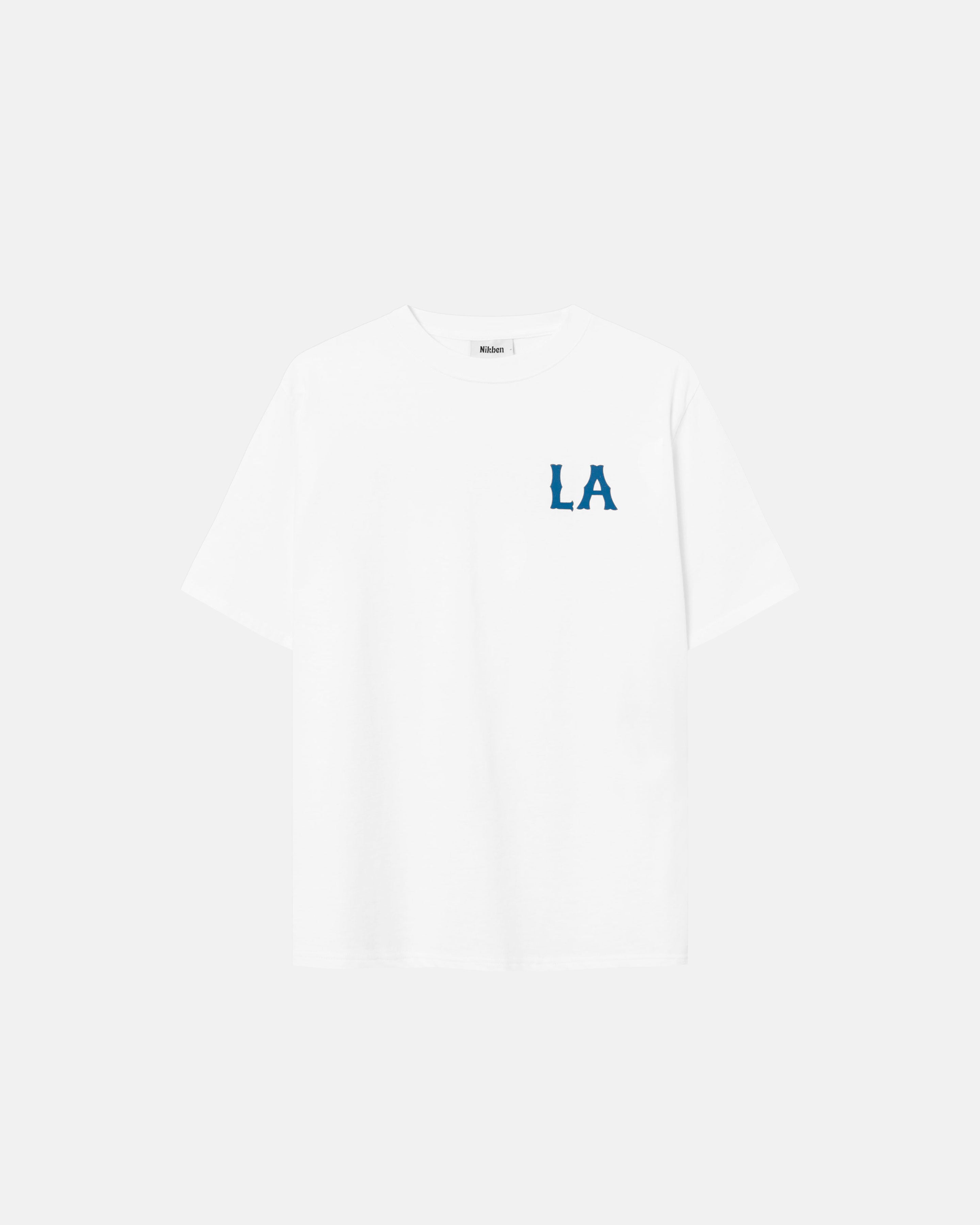 White t-shirt with 