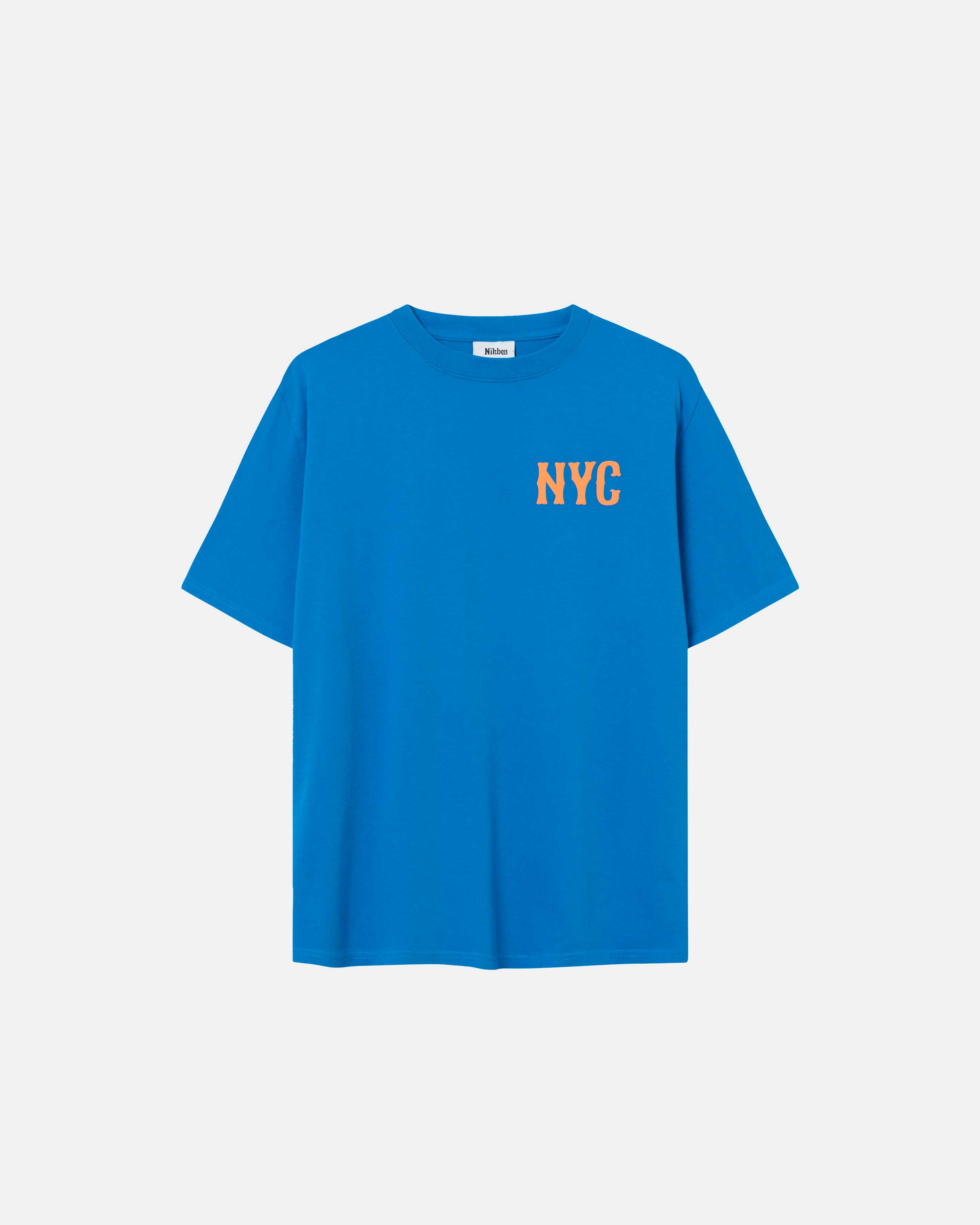 Blue t-shirt with 
