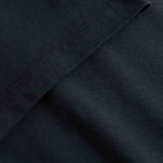 Close-up of a dark fabric texture