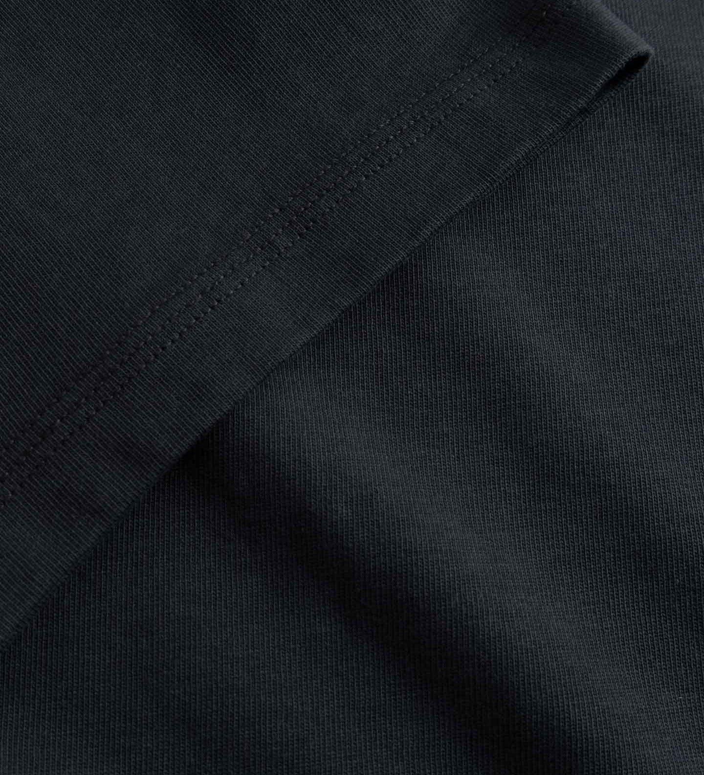 Close-up of a dark fabric texture