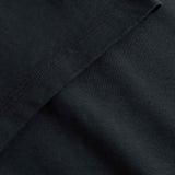 Close-up of a dark fabric texture