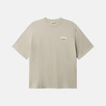 Beige t-shirt with small logo on chest 