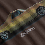 Close-up of car design and 'Nikben' branding.