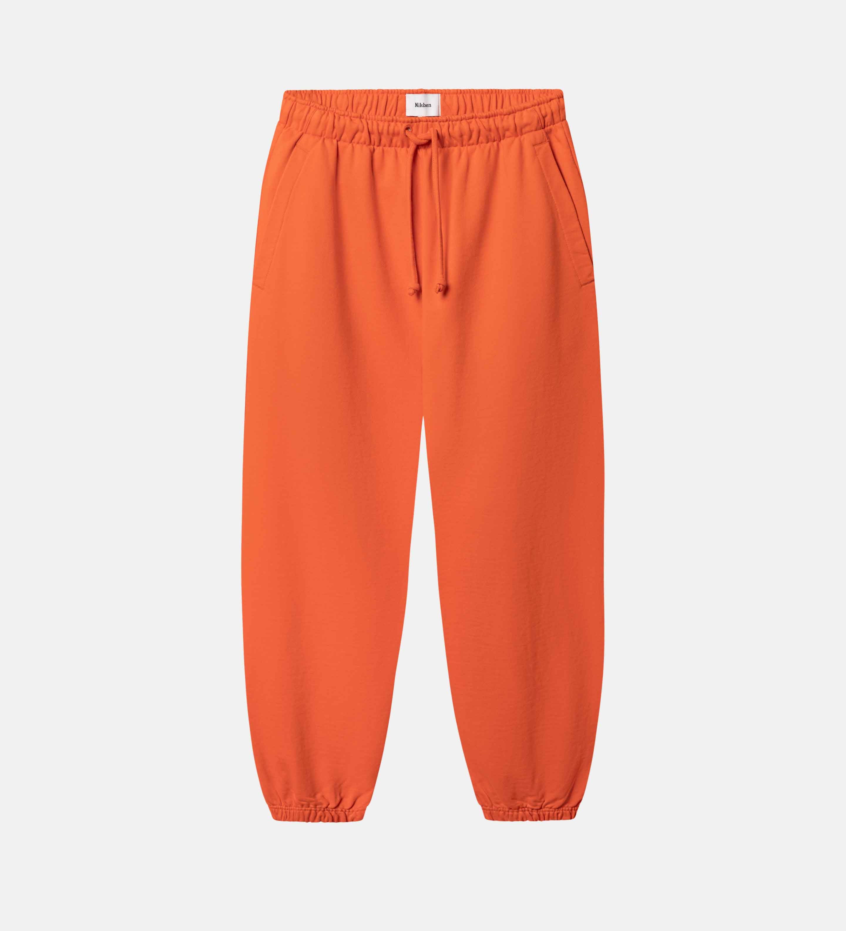 orange sweatsuit pants 