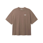 Brown T-shirt with white Nikben logo