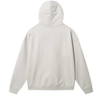 Back of gray hoodie