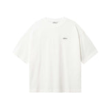 White T-shirt with black Nikben logo on the chest