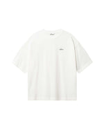 White T-shirt with black Nikben logo on the chest