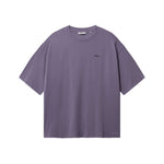 Purple T-shirt with black Nikben logo on the chest
