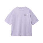 Light purple T-shirt with black and white Nikben logo on the chest