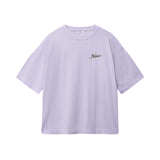 Light purple T-shirt with black and white Nikben logo on the chest