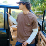 Boxy Raglan Outlaw LS Tee