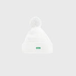 Powder Pom Beanie White