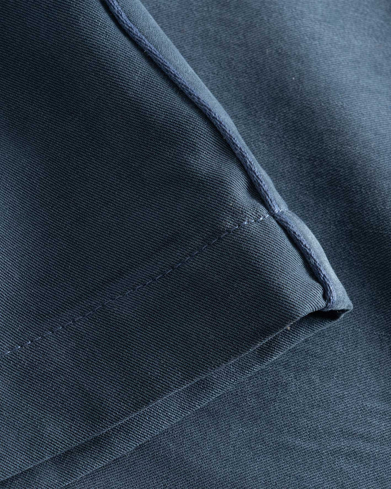 Close up of blue pants