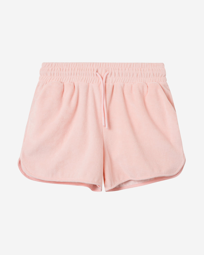 Terry Low Shorts Light Pink