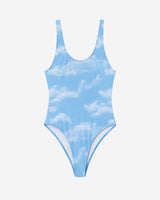 Blue swimsuit