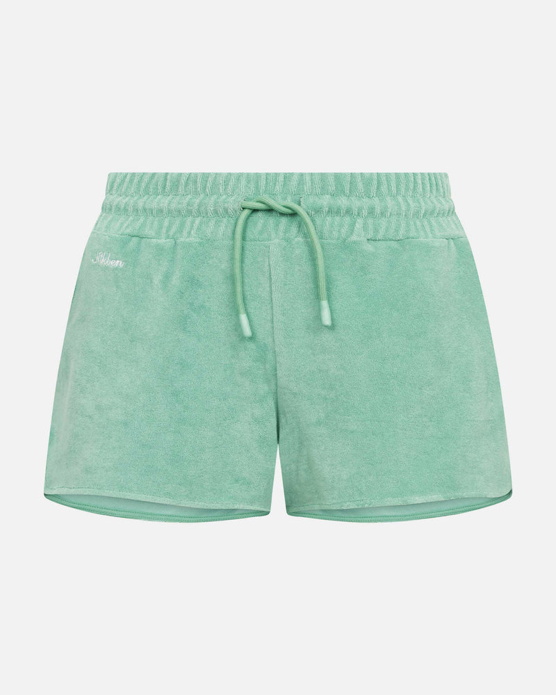 Terry Low Shorts Grey-Green