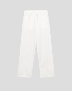 Terry Cropped Pant Off White